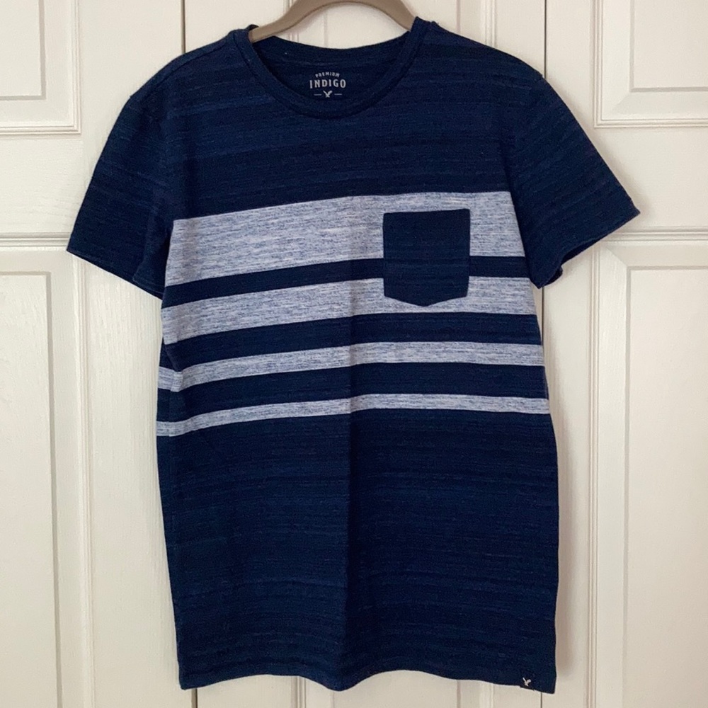 Men’s Blue American Eagle Tee Size XS